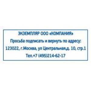 Штампы возвратный экземпляр в Пскове Штампы возвратный экземпляр в Пскове